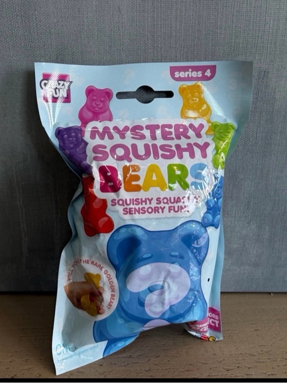 RMS Crazy Fun Mystery Squishy Bear - 1 mystery bag